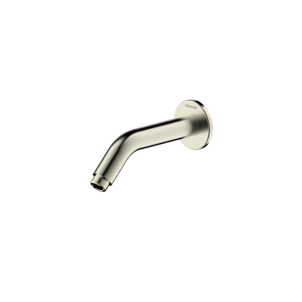 175mm Round Shower Arm Brushed Nickel