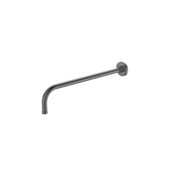 400mm Round Shower Arm Gun Metal